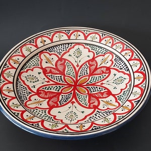 Vintage SAFI Moroccan Serving Bowl