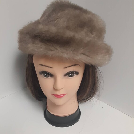 Blonde Faux Fur Hat