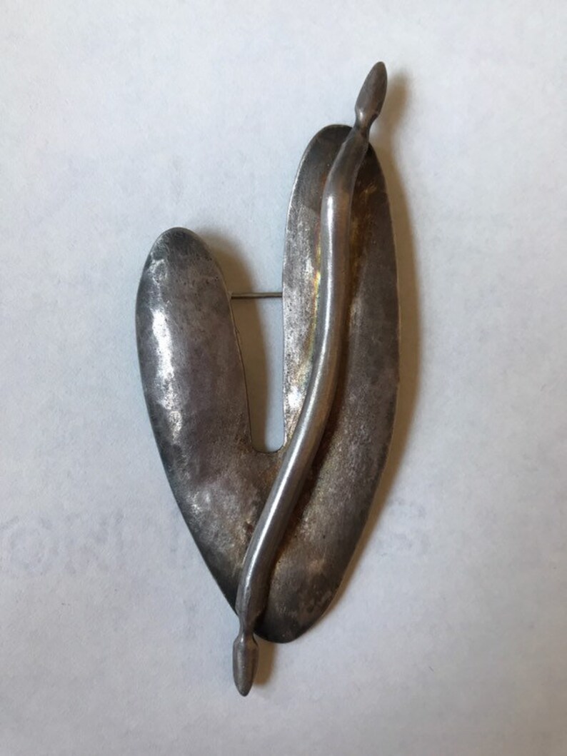 Vintage Handmade Organic Artisan Pin 0619-125