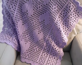 Instant Download PDF Hearts Baby Afghan