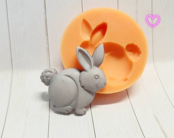 Silikonform Mold   Bunny Rabbit Hase XXL