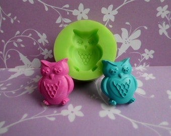 Silicone Mold Mould Owl Owl