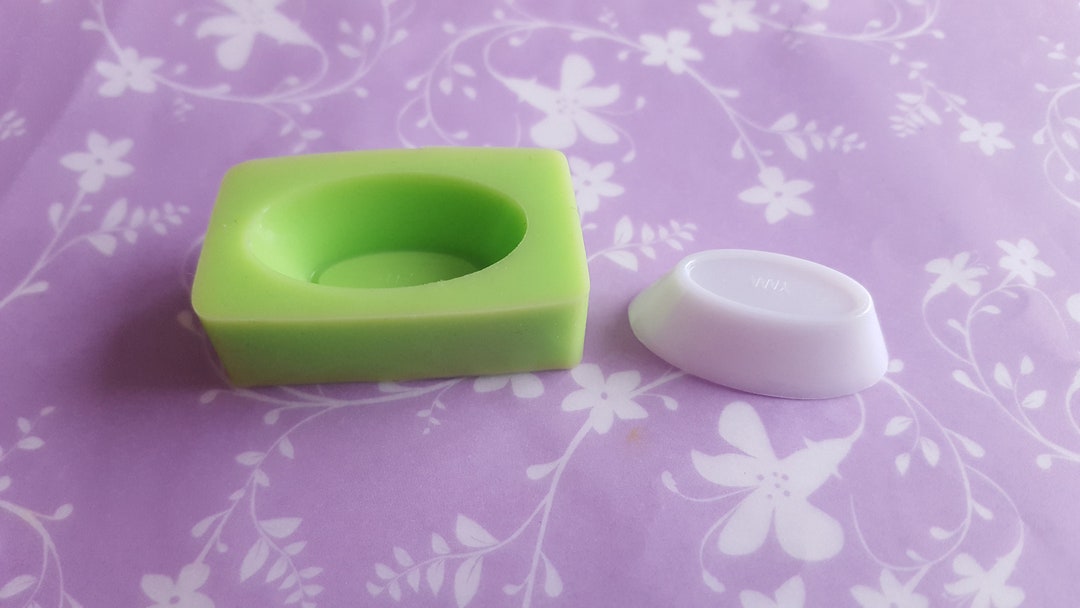 Silicone Mold Bowl Plate 30 X 17 Mm Etsy