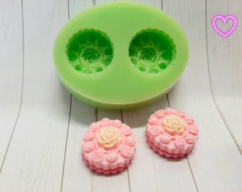 Silicone Mold Rose Flowers Cake Cake Cake