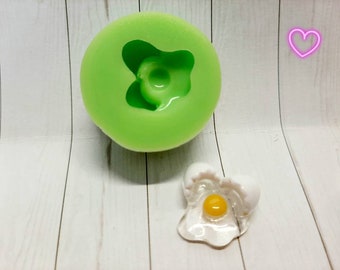 Silicone mold egg opened miniature