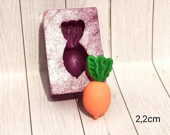 Silicone mold carrot carrot