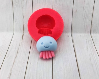 Silicone Mold Jellyfish Octopus Octopus