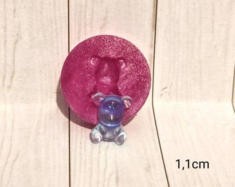 Silicone Mold Bear Bear mini