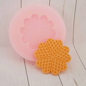 Waffle Silicone Mold Mold Miniature (2.2 cm)