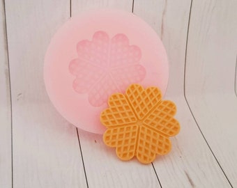 Waffle Silicone Mold Mold Miniature (2.2 cm)