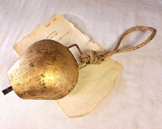 Large Swiss Cow Bell With Loop for Hanging and Bright Loud Sound ...