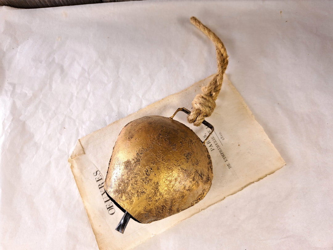 Large Swiss Cow Bell With Loop for Hanging and Bright Loud Etsy