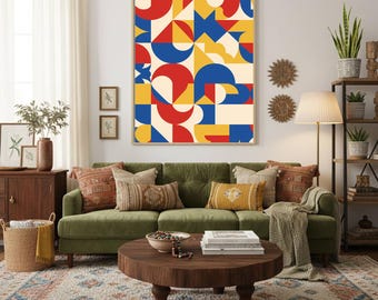 Affiche D'art Mural Minimaliste Imprimable Décoration Murale Scandinave Affiche Art Boho Minimaliste 91259449