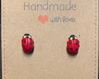 Little Ladybug Studs