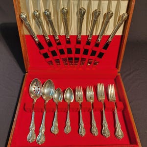 Vintage Towle Old Master Sterling Flatware Set
