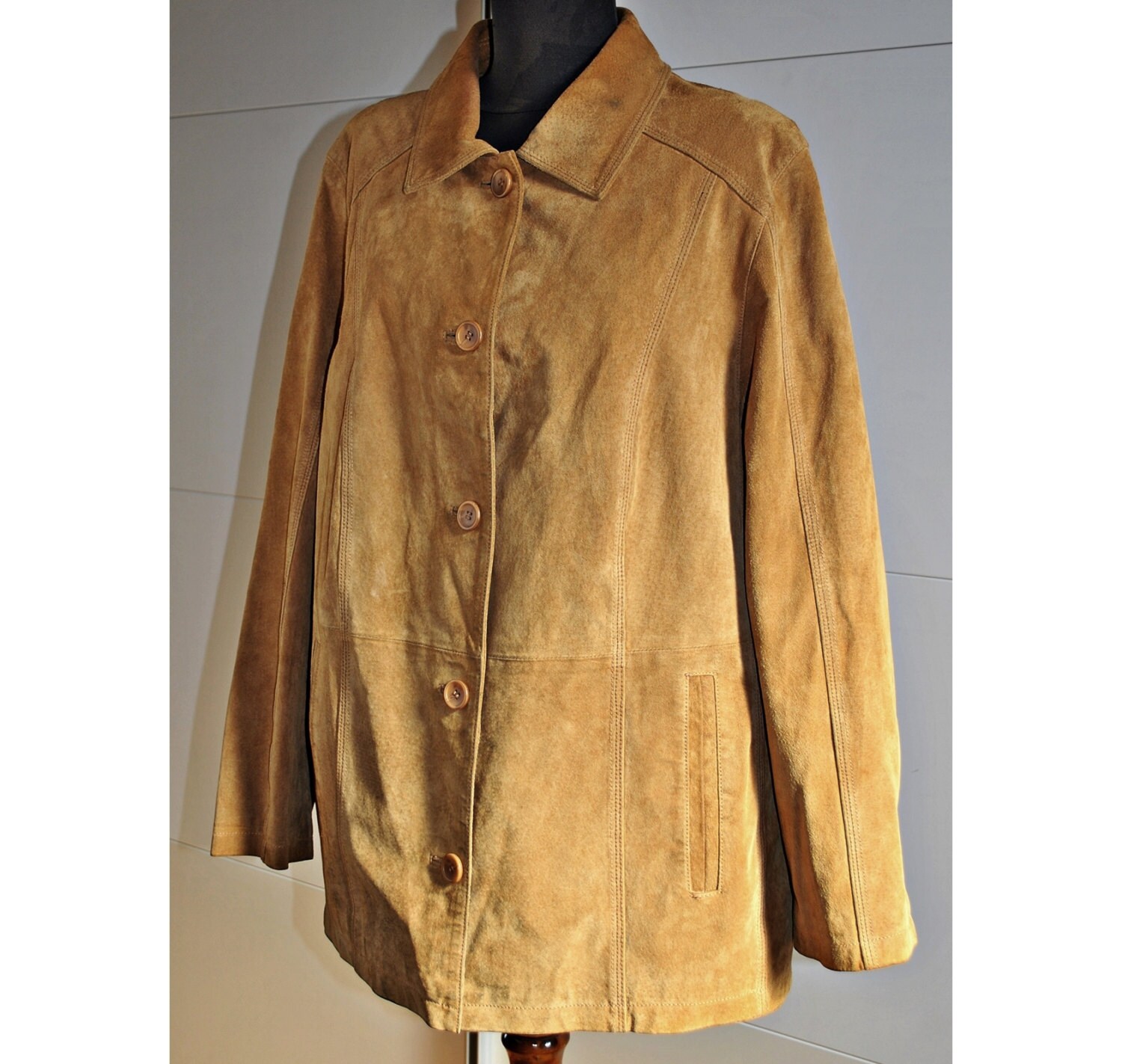 vintage suede jacket mens