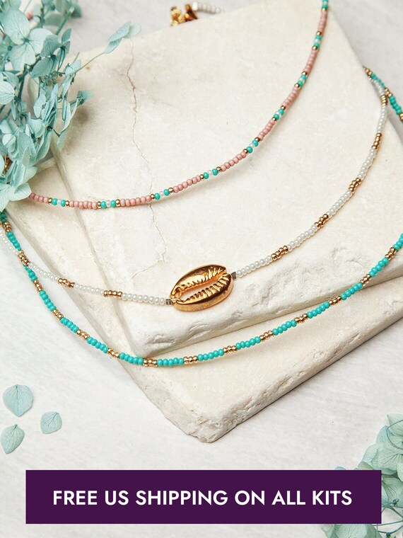 Women's Jewelry Seed Bead Necklace Choker Necklace Western Beachy