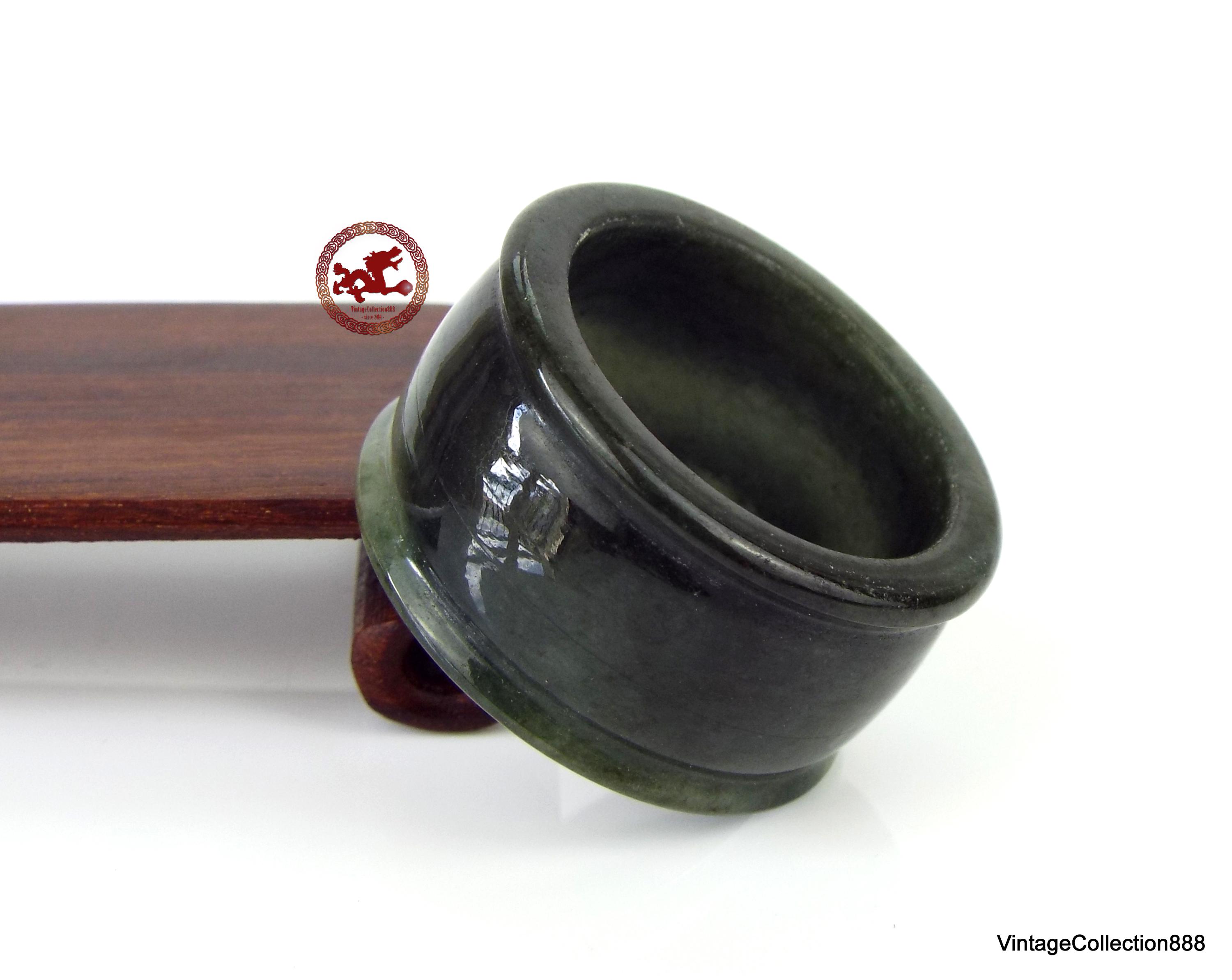Bague d'archer en jade - France