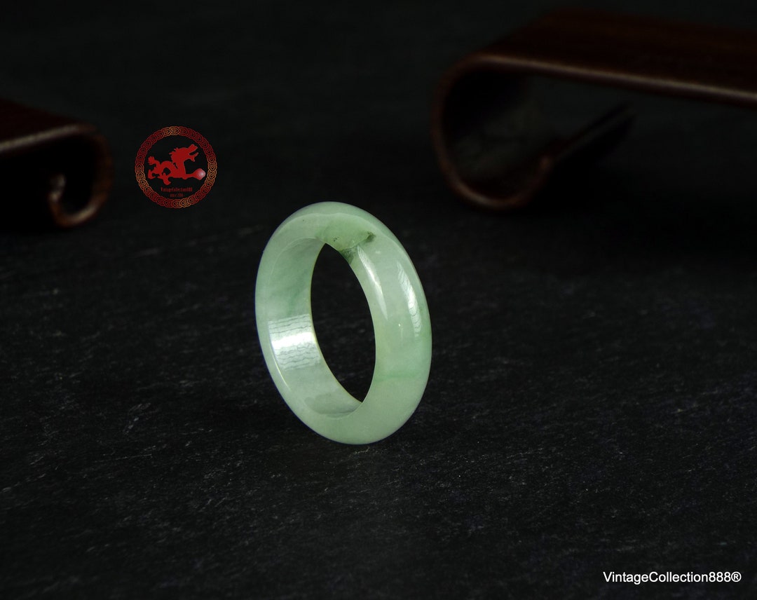 Destin Crystal Ring in Jade Green