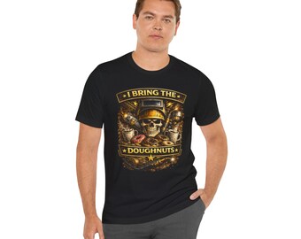 I bring the doughnuts Shirt, Funny Construction Shirt, Blue Collar Humor Tee, Jobsite Humor Shirt, Funny Work Shirt