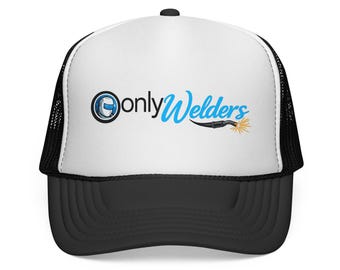 Funny Welder Trucker Hat, Welder Humor Hat, Welding Hat, Welder Gift, Welding Cap, Blue Collar Hat, Tradesman Hat