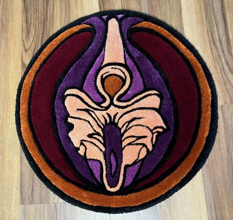 Betty Dodson Vulva Rug