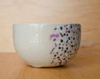 Polka Dot Mug // Coffee Cup // Matcha Bowl //