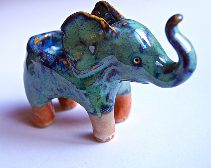 Ceramic Elephant Ring Holders made to Order, Read Description Etsy