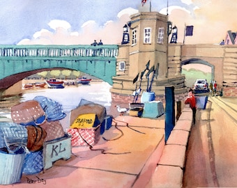 Weymouth, Town Bridge, Old Harbour