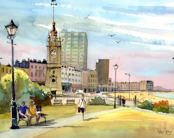 Margate Clocktower and Seafront, Kent