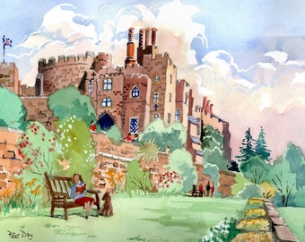 De tuinen van Berkeley Castle