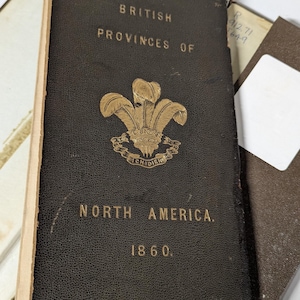 Carte du Canada ancienne des années 1860 – Chemin de fer du Grand Tronc Keith Johnston.LIRE
