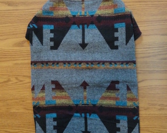 Large Wool Dog Coat, Quest: Big Dog Street Style,  Exclusively Handcrafted by Pooch Pie Collection