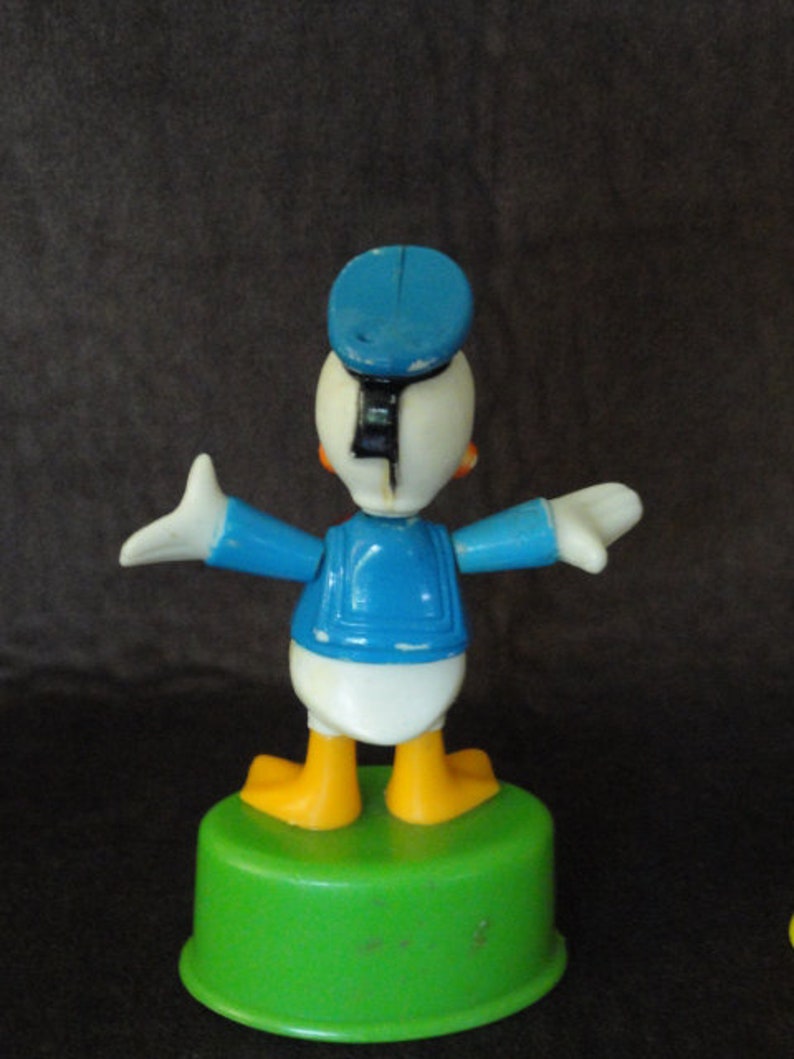 Disney Mickey Mouse & Donald Duck Push up Puppets Set, Vintage ...