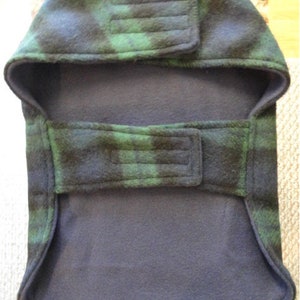 The Tartan Trail Coat : Size Small, Handmade Exclusively by Pooch Pie Collection