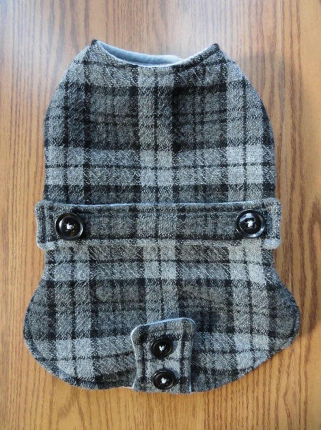 Wool Dog Coat , Hand Made by Pooch Pie Collection. Custom Tween Sized X