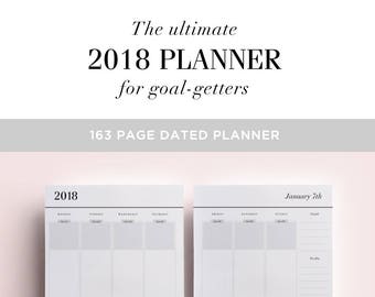2018 planner etsy