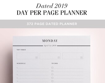 day planner etsy printable day planner