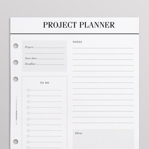 PRINTED A5 Weekly Planner Inserts Weekly to Do List Week Etsy