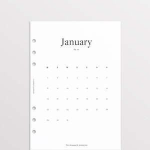 fits Louis Vuitton PM Agenda: 2024 Insert Weekly Tab Calendar+