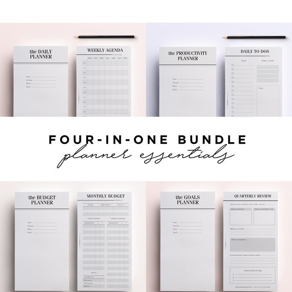 Agenda 52 Inserts Etsy