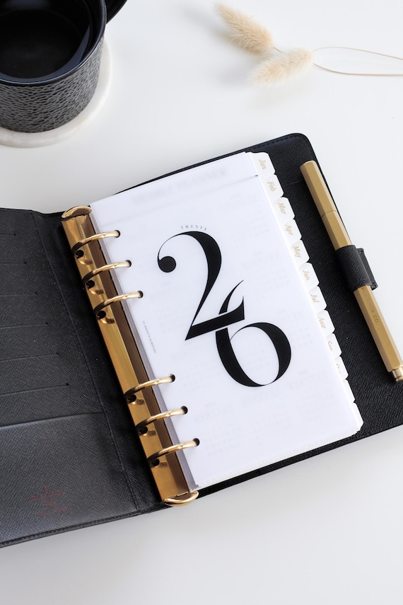 2026 Personal Planner Inserts, Printed Personal Size Inserts