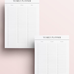 ULTIMATE Daily Planner Bundle, Printable Planner Inserts Kit: 20 Minimal Planner Essentials, Daily Planner, Weekly Agenda, To Do List, A5 image 5