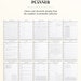 PRINTABLE A6 Month on Two Pages Printable A6 Monthly Calendar - Etsy UK