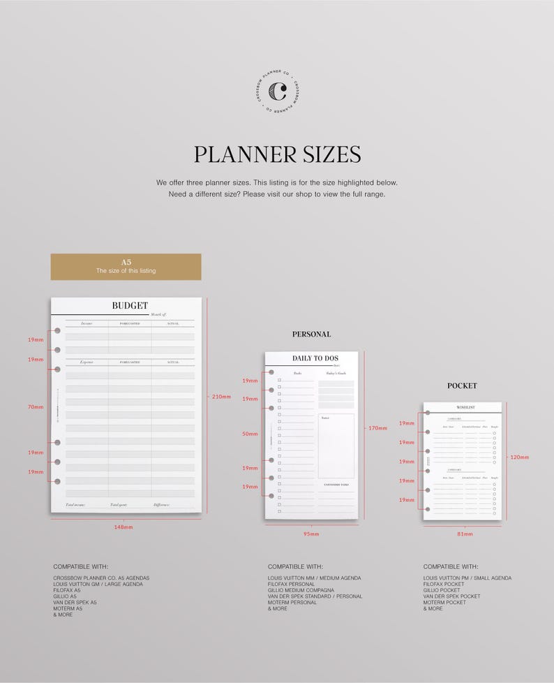 Plain A5 Paper 120gsm, Premium Printer Paper A5, High Quality A5 Planner Paper, A5 Planner Refills, Planner Printer Paper for Printables image 3