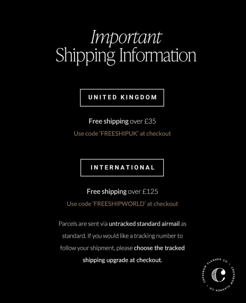 a black and white flyer with a black background