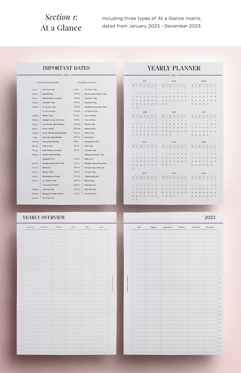 Printable Planner Inserts Printable - Il 794xN.4192801367 7mng 