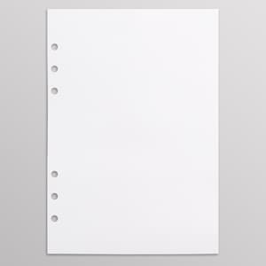Plain A5 Paper 120gsm, Premium Printer Paper A5, High Quality A5 Planner Paper, A5 Planner Refills, Planner Printer Paper for Printables image 2