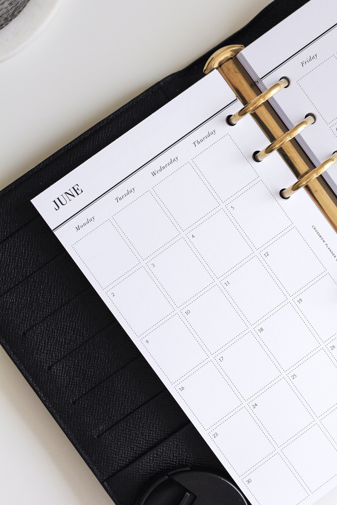 2025 Monthly Personal Planner Inserts Printed, Personal Size Monthly Inserts, Dated Filofax