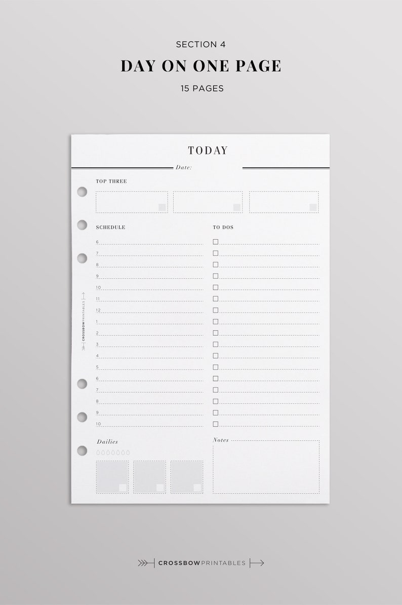 A5 Planner Starter Kit Planner Inserts Set Printed Planner Etsy